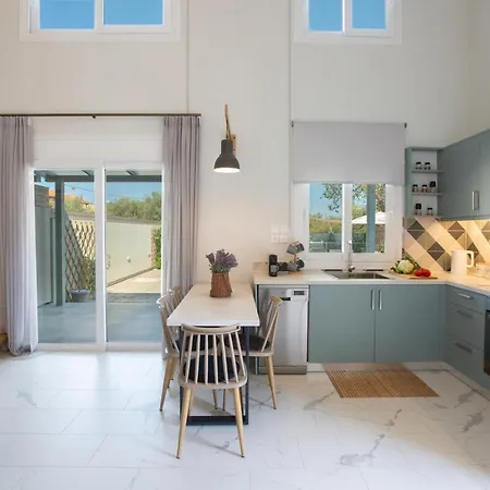 Villa Grappolo Lefkada - Vertzami Just 2 Km From Lefkada Town